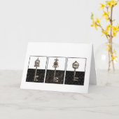 De Sleutelhanger Kaart (Gele Bloem)