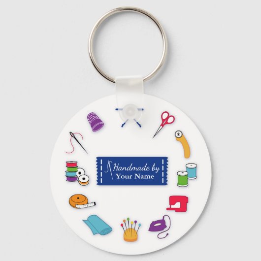 De Sleutelhanger Label aanpassen (Voorkant)