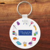 De Sleutelhanger Label aanpassen (Voorkant)