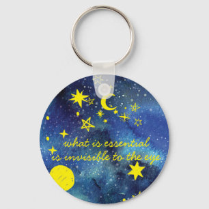 De Sleutelhanger Little Prince Quote Button