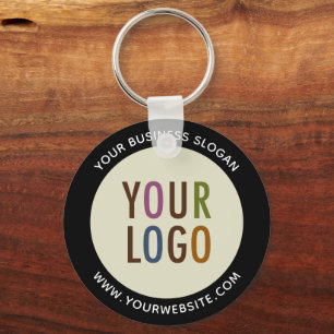 De Sleutelhanger van de Button van het Bedrijf van