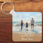 De Sleutelhanger van de de Naam van de Foto van de (Voorkant)