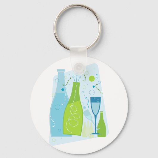 De Sleutelhanger van de Drink van de viering (Voorkant)