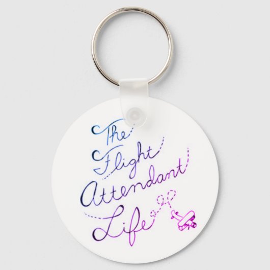 De Sleutelhanger van de Flight Attendant Life Bubb (Voorkant)