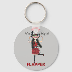 De Sleutelhanger van de Originele Flapper Roaring 