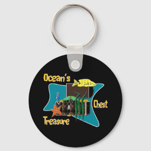De sleutelhanger van de schatkist van de oceaan