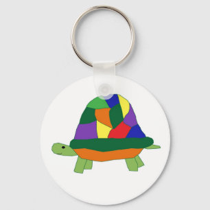 De sleutelhanger van de Schildpad van de regenboog