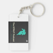 De sleutelhanger van Strut (achterkant)