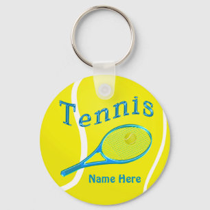 De SLEUTELHANGERS van TENNIS de Gepersonaliseerde 