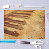 De Sleutels van de Piano van het Blad van de Tissuepapier (Craft)
