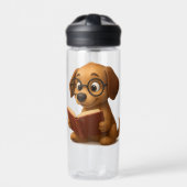 De slimme hond van de toekomst waterfles (Voorkant)