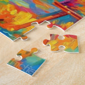 De slimme kunstenaar legpuzzel (Zijkant)