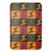 De slimme Portugese waterhond Badmat (Voorkant Verticaal)