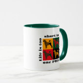 De slimme Portugese waterhond Mok (Voorkant rechts)