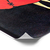 De slippers van Assepoester Beardsley Poster (Hoek)