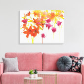 De sloppenwijk van Patty Canvas Afdruk (Insitu (Woonkamer))