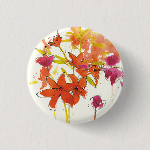 De sloppenwijk van Patty Ronde Button 3,2 Cm