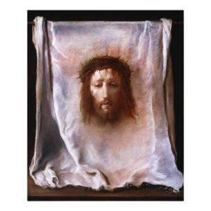 De sluier van Veronica door Domenico Fetti Foto Afdruk