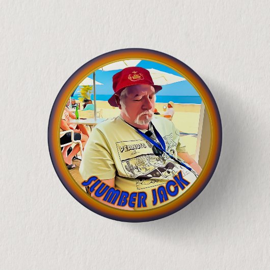 De sluimer Jack Ronde Button 3,2 Cm (Voorkant)