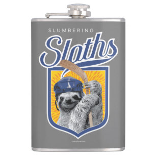 De Slumbering Sloths (Hockey Team) Heupfles