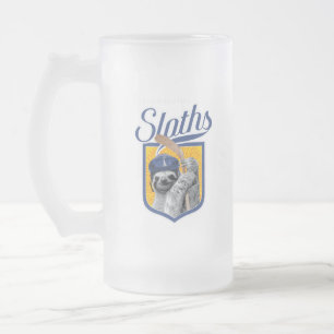 De Slumbering Sloths (Hockey Team) Matglas Bierpul