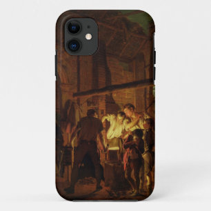 De smederij (olieverf op doek) iPhone 11 hoesje