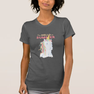 De smeltende Eenhoorn van de Zomer T-shirt