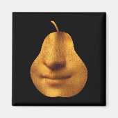 De Smile Square Magnet van Mona Lisa Magneet (Voorkant)