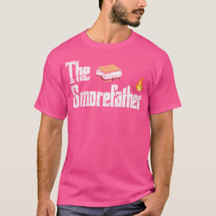 De Smorefather - Grappig Smore kampvuur T-shirt