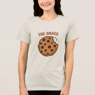 De Snack Chocolate Chip Cookie Matching Koppel Tri-Blend Shirt