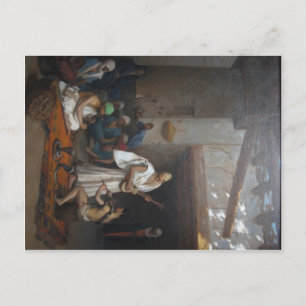 De Snake Charmer van Jean-Leon Gerome Briefkaart