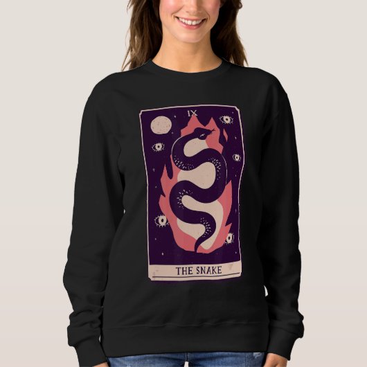 De Snake Flame Tarot Trui (Voorkant)