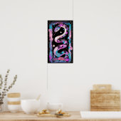 De Snake Tarot Kaart Witchy Poster (Keuken)