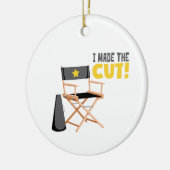 De snede maken keramisch ornament (Links)