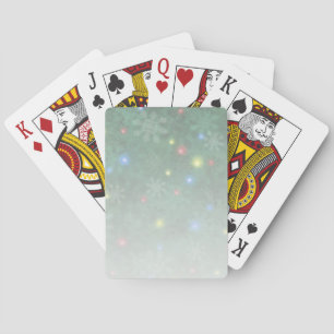 De Sneeuw van Kerstmis steekt II aan Pokerkaarten