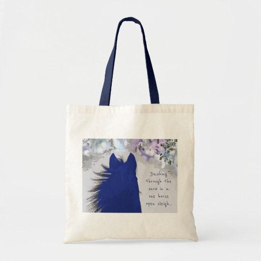 De sneeuwballende kerstwensen doorbreken tote bag (Voorkant)