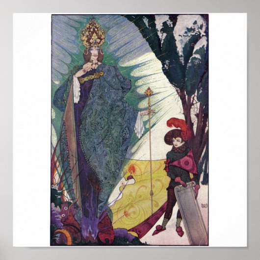 De sneeuwkoningin poster (Voorkant)