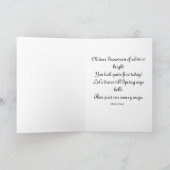 De Sneeuwman van het neon Feestdagen Kaart (Binnen)