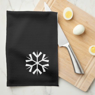De Sneeuwvlok van de Handdoek van de keuken