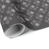 De Sneeuwvlokken van de schedel Cadeaupapier (Rol Hoek)