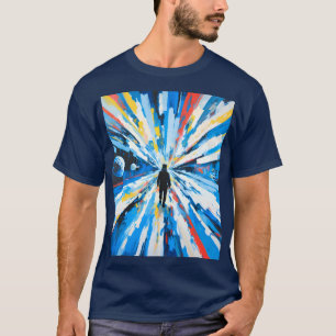 De snelheid in de ruimte t-shirt