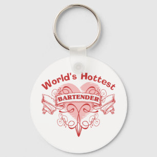De snelste barman ter wereld sleutelhanger