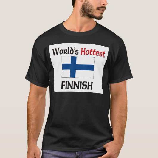 De snelste Fins ter wereld T-shirt (Voorkant)
