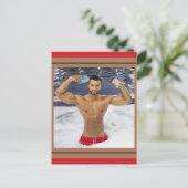 De snelste Hunks op de planeet! Tijd voor gelijkhe Briefkaart (Staand voorkant)