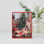 De snelste Hunks op de planeet! Tijd voor gelijkhe Briefkaart (Staand voorkant)