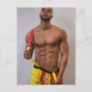 De snelste Hunks op de planeet! Tijd voor gelijkhe Briefkaart