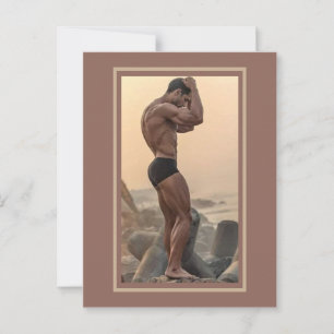 De snelste Hunks op de planeet! Tijd voor gelijkhe Briefkaart