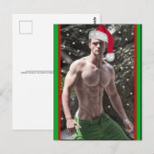 De snelste Hunks op de planeet! Tijd voor gelijkhe Briefkaart (Voorkant / Achterkant)