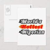 De snelste Nigeriaan ter wereld Briefkaart (Voorkant / Achterkant)