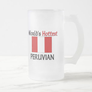 De snelste Peruviaan ter wereld Matglas Bierpul